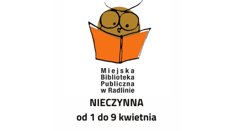 Miejska Biblioteka nieczynna od 1 do 9 kwietnia