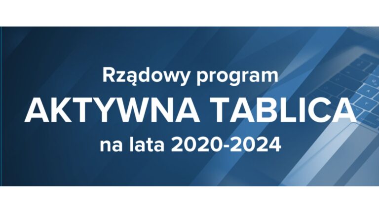Dofinansowanie z Rządowego programu Aktywna Tablica edycja 2022