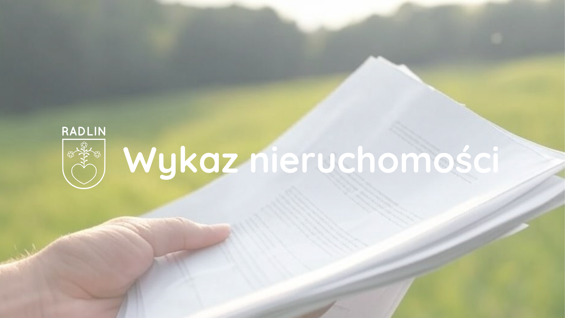 Wykaz nieruchomości położonej w Radlinie przy ul. Rymera przeznaczonej do oddania w użyczenie.