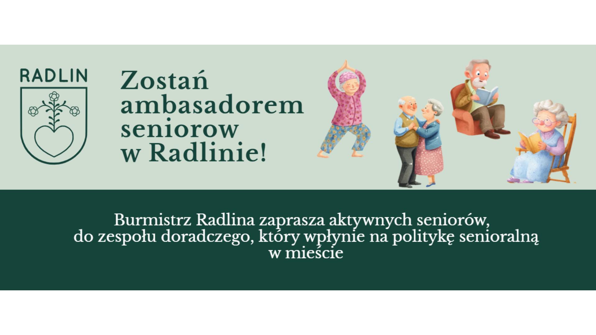 Zostań Ambasadorem Seniorów Miasta Radlin!