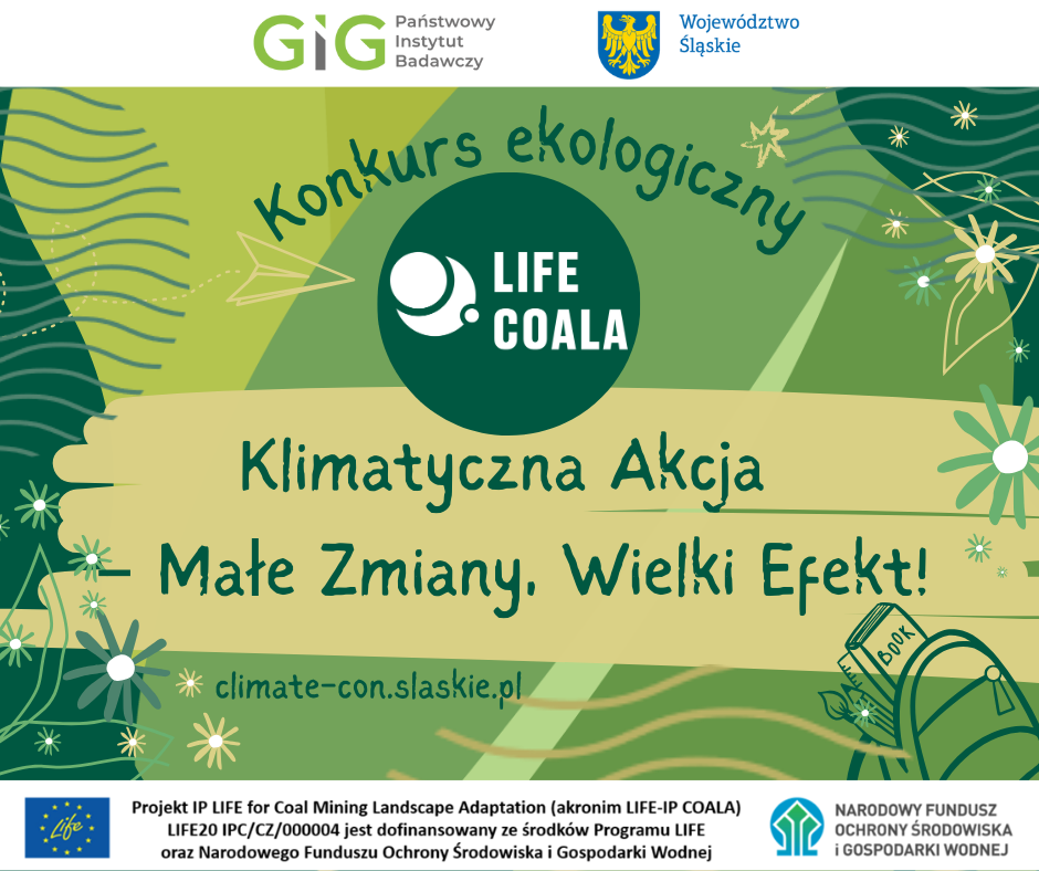 Konkurs pn. „Klimatyczna Akcja – Małe Zmiany, Wielki Efekt!”