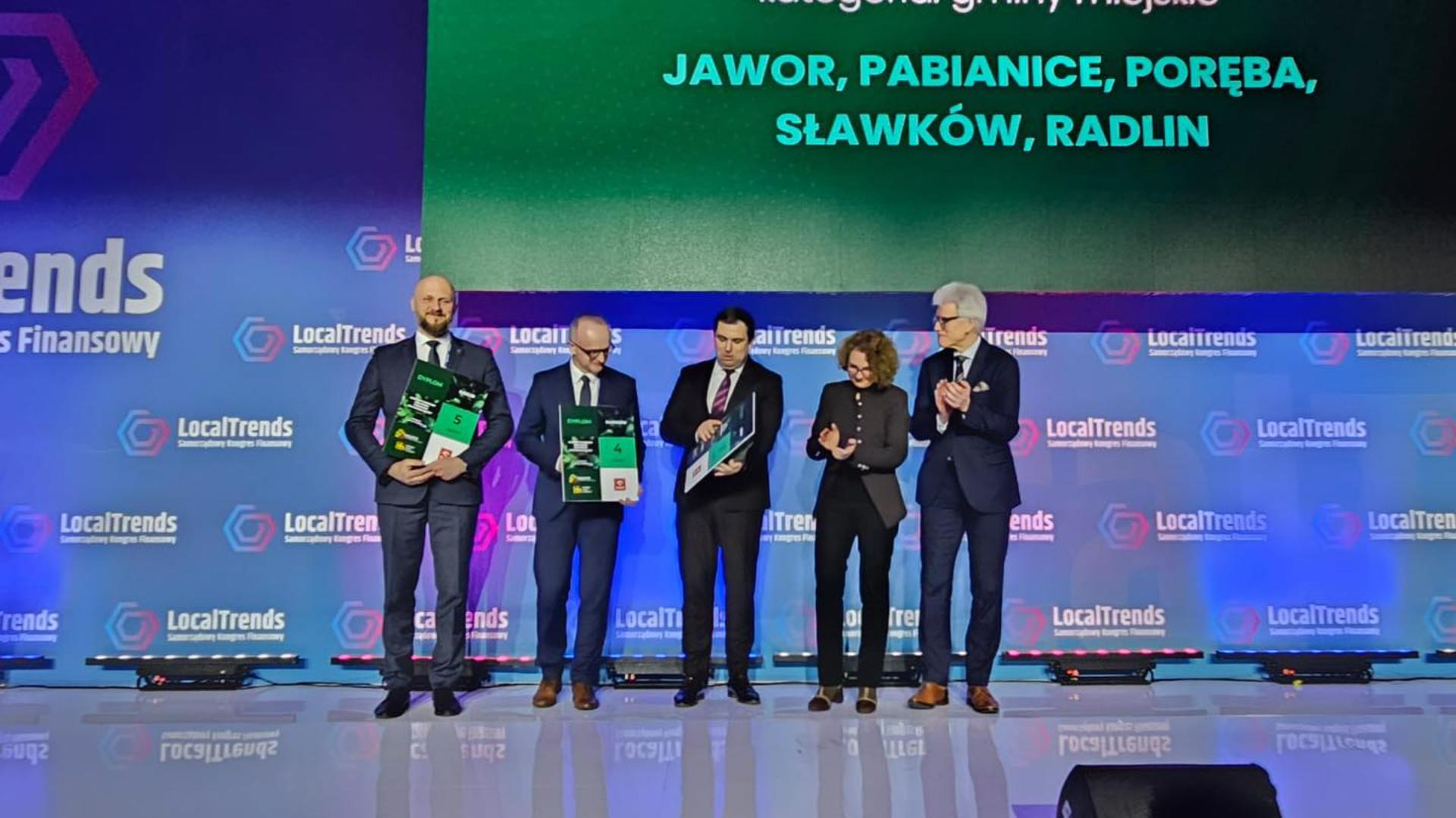 Radlin w krajowej czołówce „zielonych” finansów! Prestiżowe wyróżnienie w Sopocie