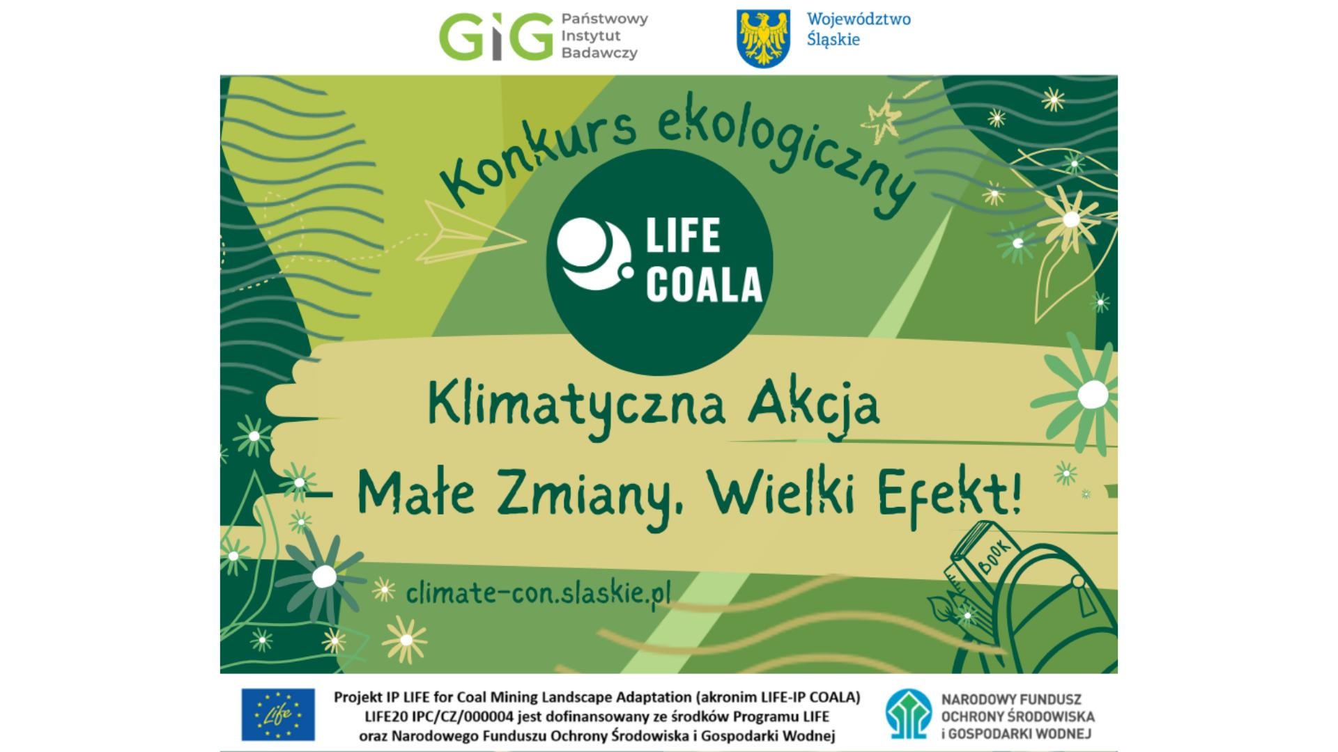 Konkurs pn. „Klimatyczna Akcja – Małe Zmiany, Wielki Efekt!”