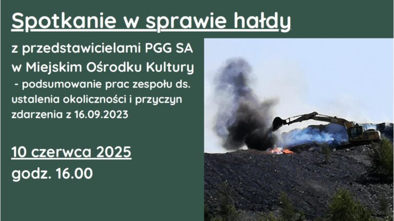 Spotkanie w temacie radlińskiej hałdy